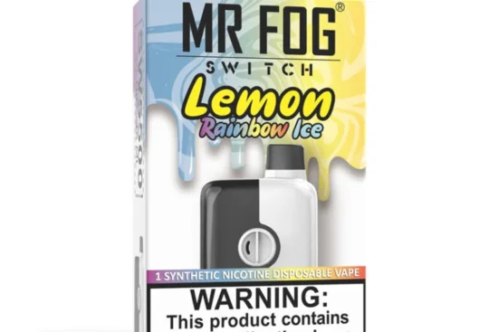 Mr Fog Switch 5500 Lemon Rainbow Ice