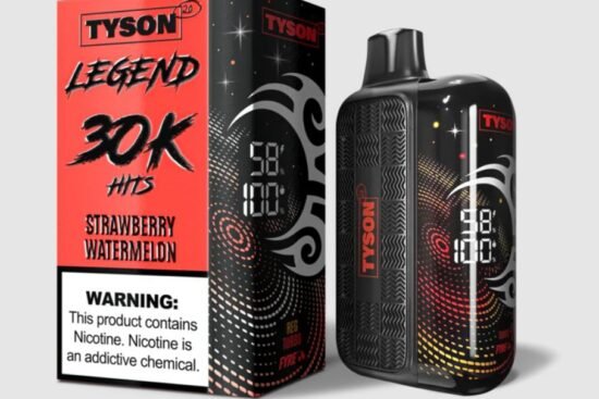 When it comes to a refreshing, sweet vaping experience, the Tyson 2.0 Legend 30K Strawberry Watermelon disposable vape stands out. This e-cigarette offers a smooth, satisfying draw packed with the delicious flavors of ripe strawberries and juicy watermelon.
