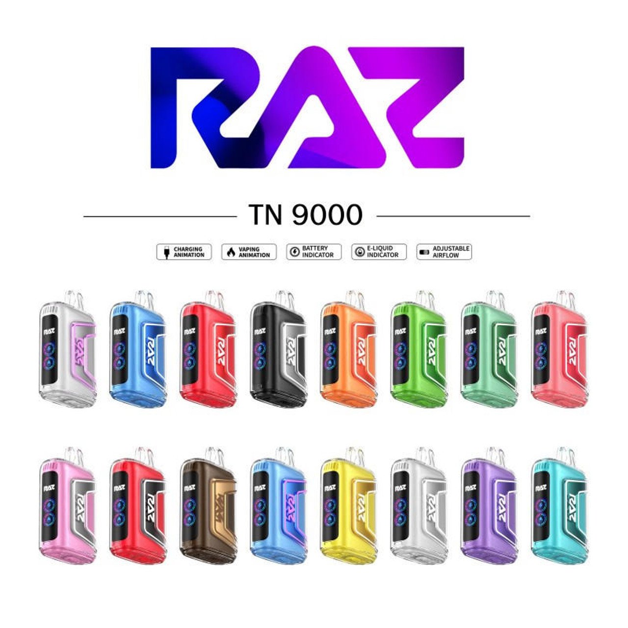 Experience an extraordinary blend of vibrant flavors with the Strawberry Orange Mango RAZ Vape which is a brilliant product from Raz TN9000 Disposable Vape Lineup